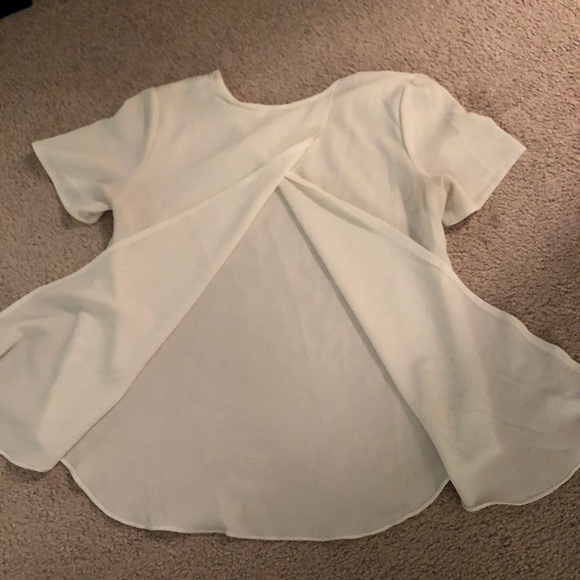White open back top - Picture 2 of 5